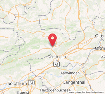 Map of Balsthal, Solothurn