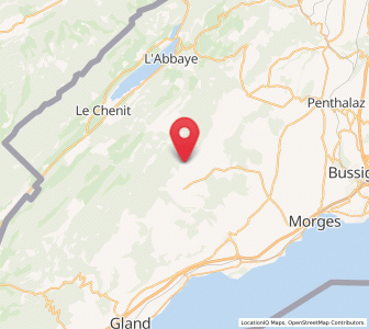 Map of Berolle, Vaud