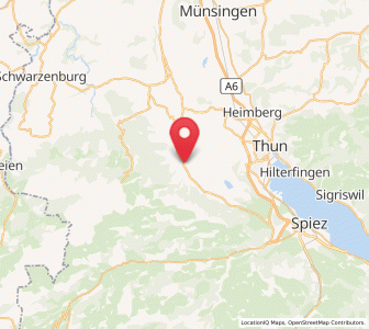 Map of Blumenstein BE, Bern