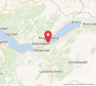 Map of Bönigen b. Interlaken, Bern