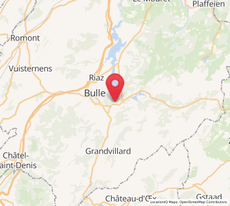 Map of Broc FR, Fribourg