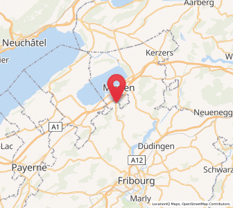 Map of Gurwolf, Fribourg
