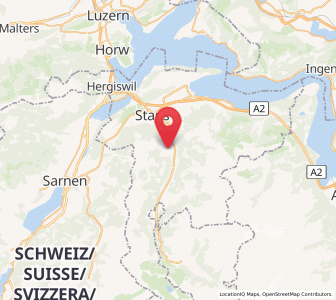 Map of Dallenwil, Nidwalden