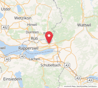 Map of Eschenbach SG, Saint Gallen