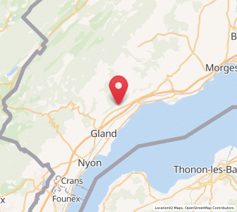 Map of Gilly VD, Vaud