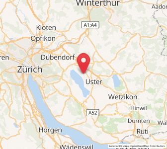 Karte von Greifensee / Pfisterhölzli, Zürich