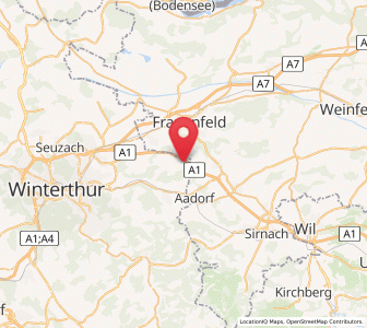 Map of Hagenbuch ZH, Zurich