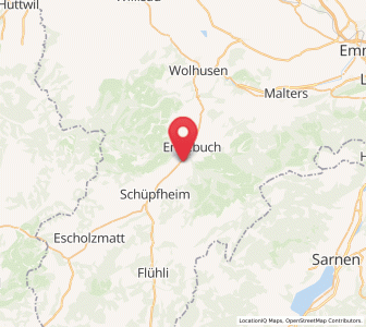 Map of Hasle LU, Lucerne