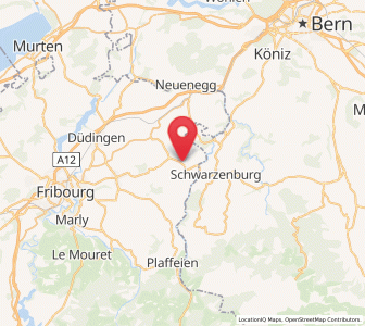 Map of Heitenried, Fribourg