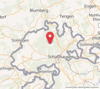 Map of Hemmental, Schaffhausen