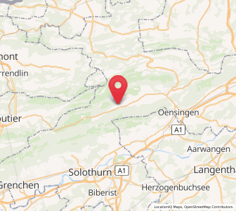 Map of Herbetswil, Solothurn