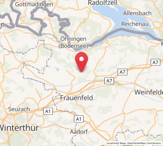 Map of Herdern TG, Thurgau