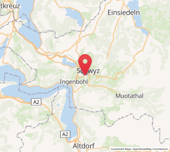 Map of Ibach, Schwyz