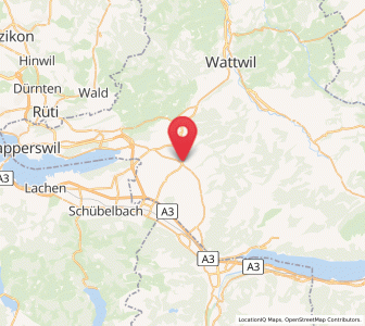 Map of Kaltbrunn SG, Saint Gallen