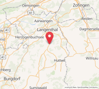 Map of Madiswil, Bern