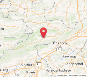 Map of Matzendorf SO, Solothurn