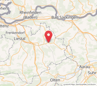 Map of Ormalingen, Basel-Landschaft