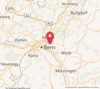 Map of Bern-Ostermundigen, Bern