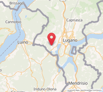 Map of Pura TI, Ticino