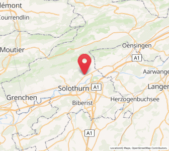 Map of Riedholz SO, Solothurn