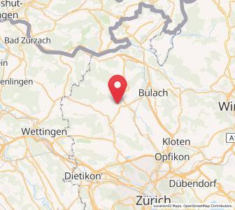 Map of Riedt, Zurich