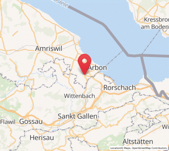 Map of Roggwil TG, Thurgau