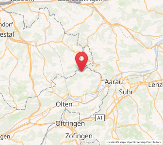 Map of Rohr SO, Solothurn