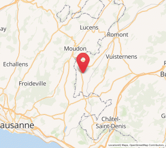Map of Rue FR, Fribourg