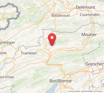 Map of Saicourt, Bern