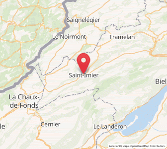 Map of Sankt Immer, Bern