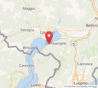 Map of San Nazzaro TI, Ticino
