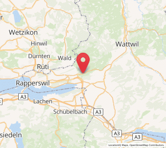 Map of St. Gallenkappel, Saint Gallen
