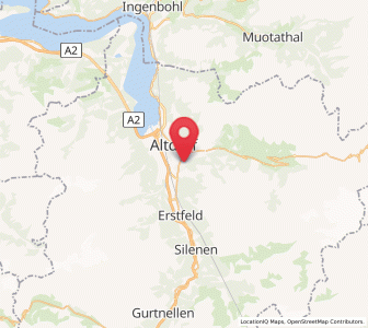 Map of Schattdorf, Uri