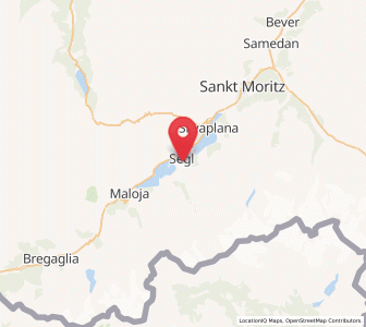 Map of Sils, Grisons