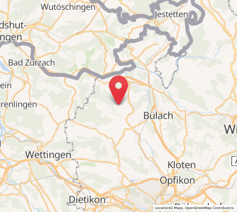 Map of Stadel b. Niederglatt, Zurich
