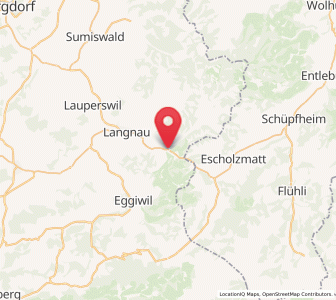 Map of Trubschachen, Bern