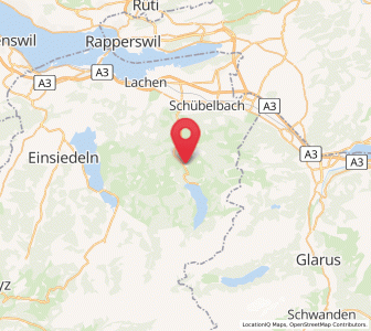 Map of Vorderthal, Schwyz