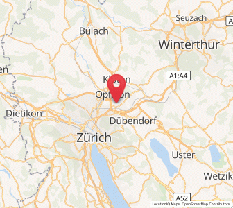 Map of Wallisellen / Wallisellen-West, Zurich