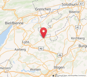 Map of Wengi, Bern