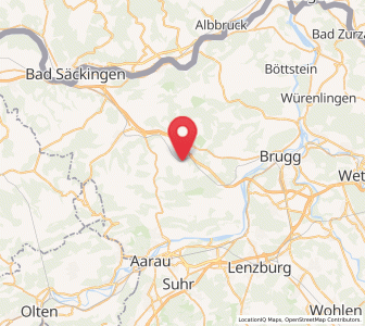 Map of Zeihen, Aargau