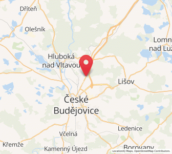 Map of Borek, Jihočeský kraj