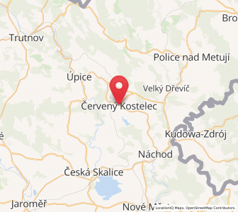 Map of Rothkosteletz, Královéhradecký kraj