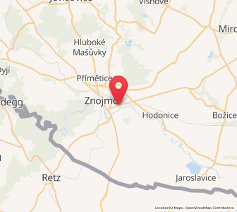 Map of Klein Tesswitz, South Moravian