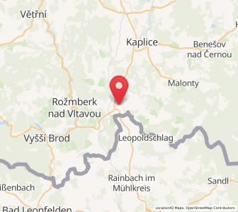 Map of Dolní Dvořiště, Jihočeský kraj