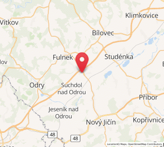 Map of Seitendorf (bei Fulnek), Moravskoslezský