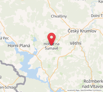 Map of Höritz im Böhmerwalde, Jihočeský kraj