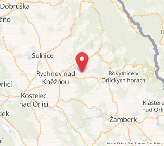 Map of Jawornitz, Královéhradecký kraj