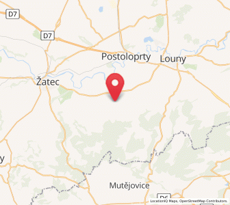 Map of Lipno, Ústecký kraj