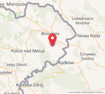 Map of Märzdorf, Královéhradecký kraj