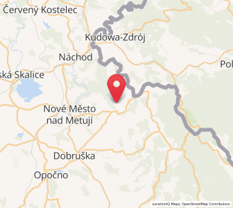 Map of Neubürgles, Královéhradecký kraj